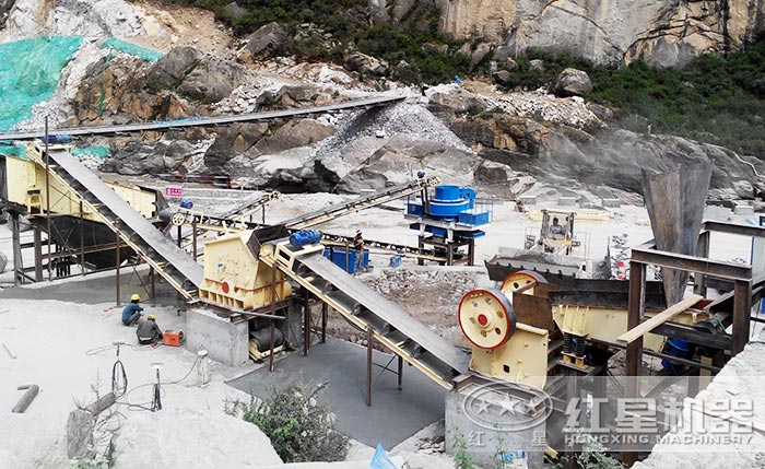 沖擊破工作現場