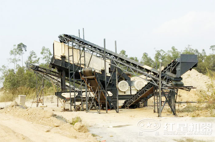 移動式破碎篩分生產線