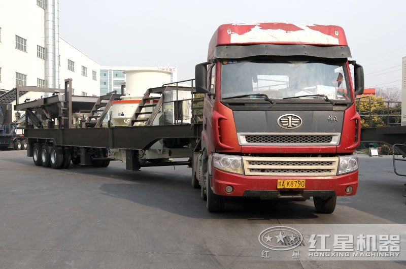 移動制砂機發(fā)貨實拍 移動制砂機發(fā)貨實拍