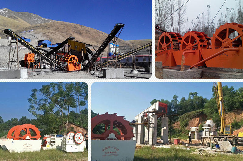 紅星洗砂機工作現場 紅星洗砂機工作現場