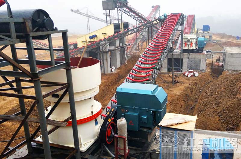 圓錐破生產現場應用實例 圓錐破生產現場應用實例