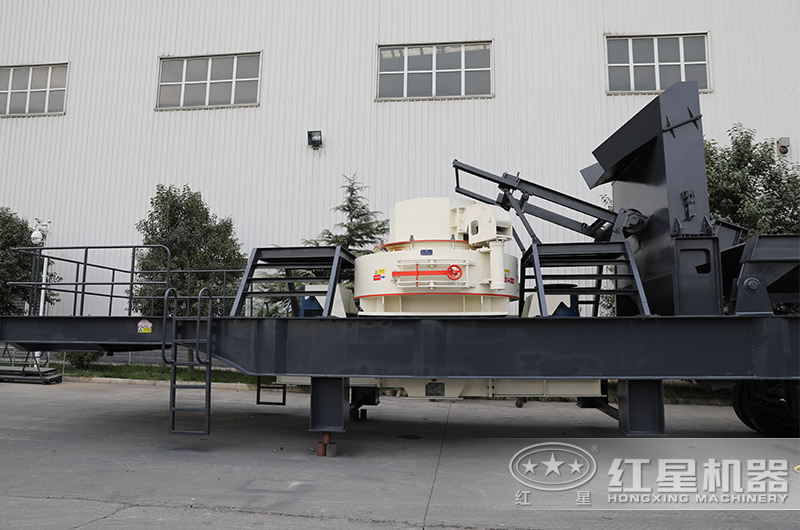 輪胎移動打砂機廠區實景