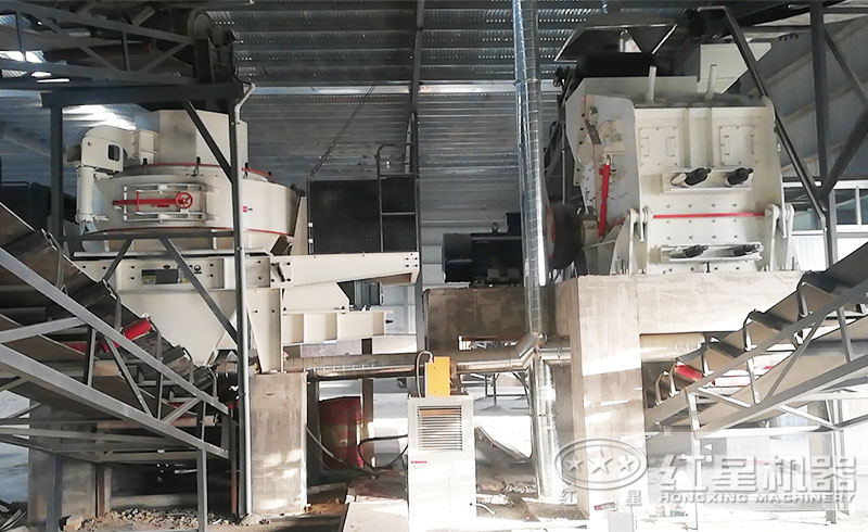 客戶來廠咨詢：想購買日產1000噸的制砂機，有推薦的型號嗎？