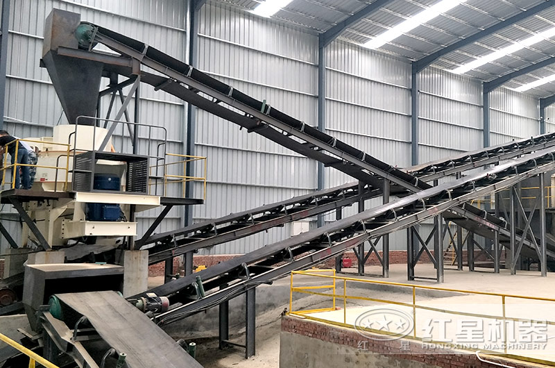 VSI制砂機現場實拍,室內生產更環保 VSI制砂機現場實拍,室內生產更環保