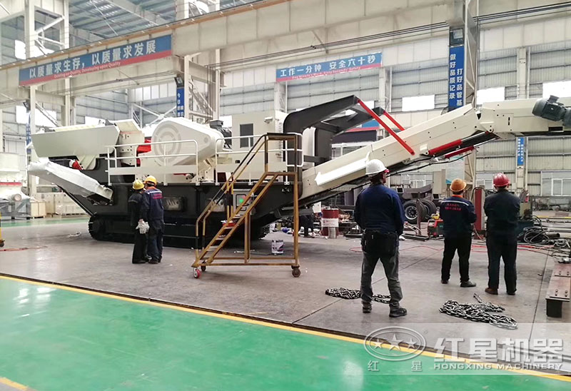 紅星移動小型制砂機自產自銷、現貨供應