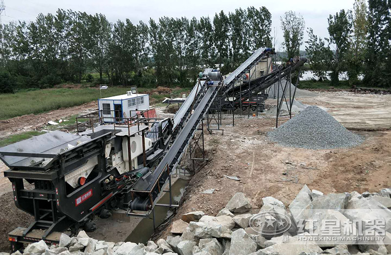 移動破碎機可方便多處作業