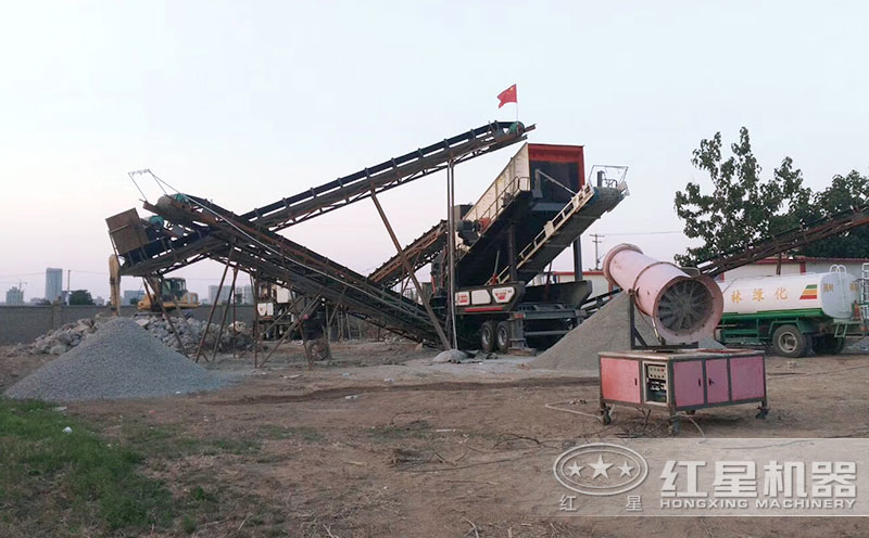 移動制砂機作業現場 移動制砂機作業現場