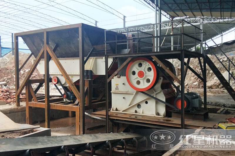 廣東客戶碎石現場實拍圖